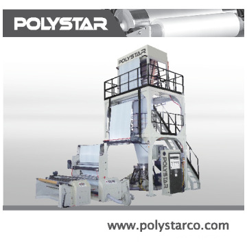 three layer co-extrusion blown film machine